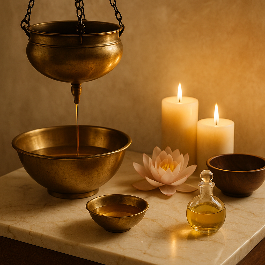 Shirodhara – Moon & Star