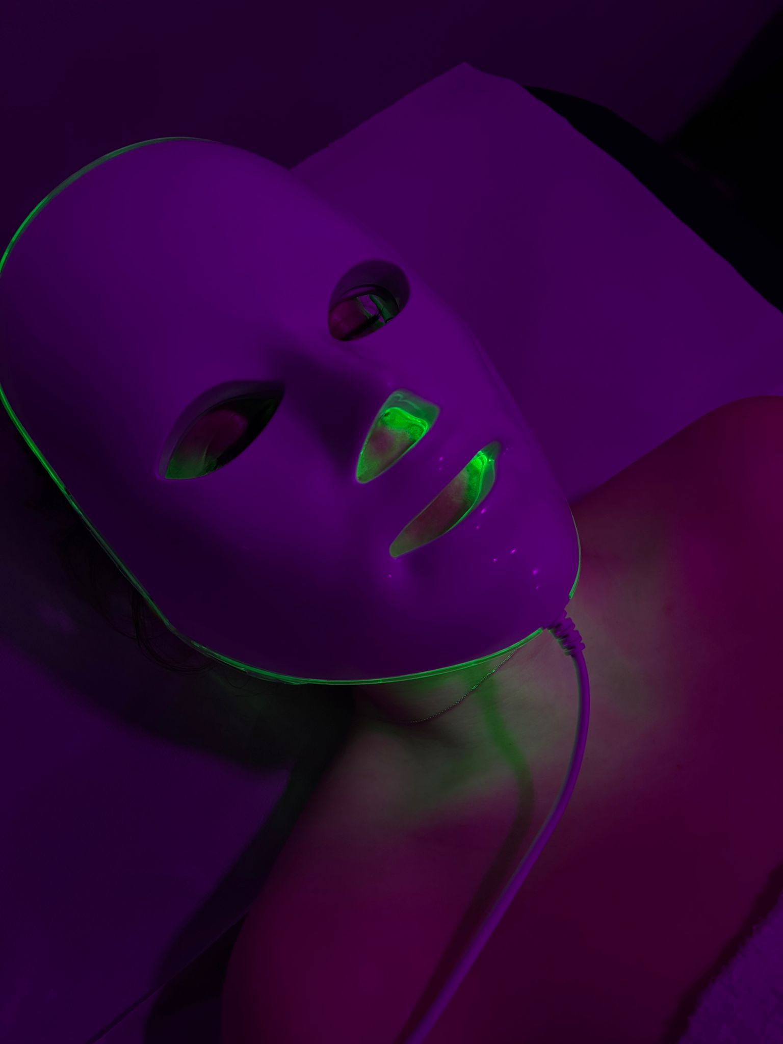 Soin visage masque LED a Toulouse